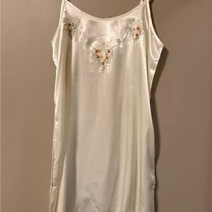 100% Silk Yellow Slipdress